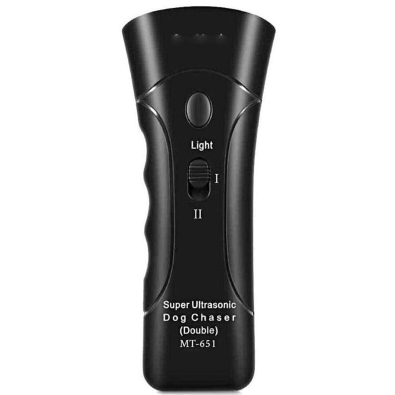 Aparelho Anti Latido - Adestrador de Cães Ultrassônico com Lanterna de Comandos
