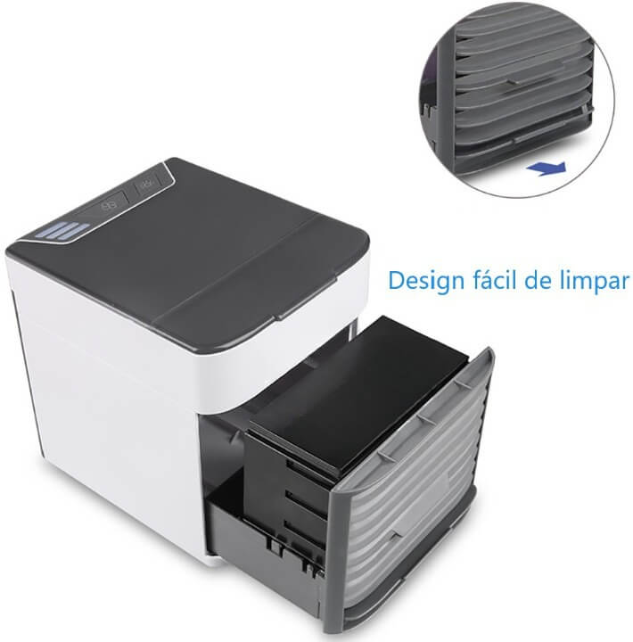 Mini Ar Condicionado Portátil USB